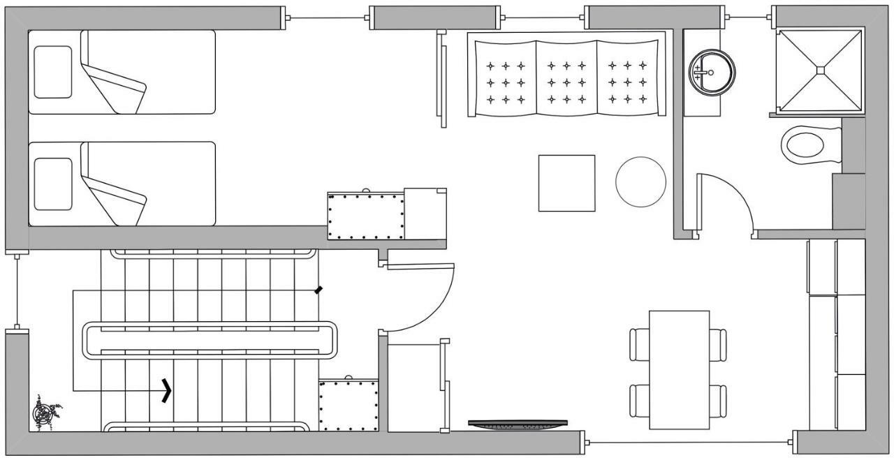 Apartman Luka Каштела Экстерьер фото